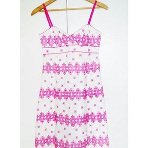 🌸 Lilly Pulitzer dress pink & white